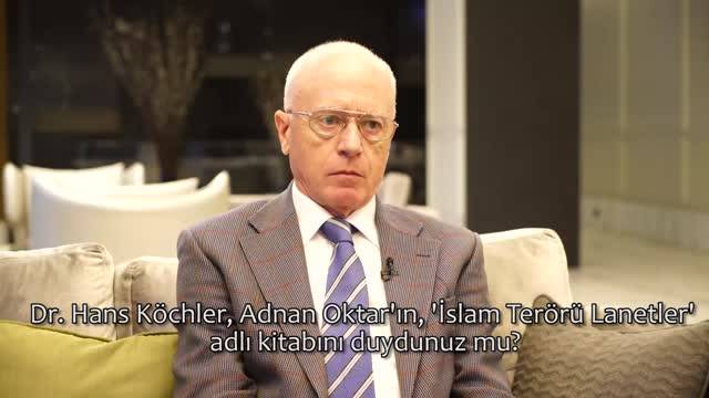 Prof. Hans Köchler, Sn. Adnan Oktar’ın ‘İslam Terö