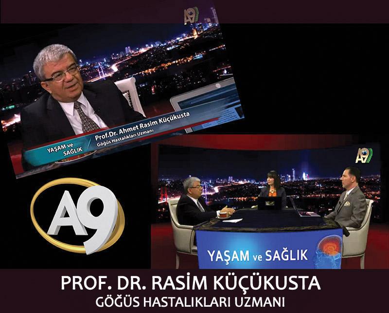 Prof. Dr. Ahmet Rasim Küçükusta, Göğüs Hastalıkları Uzmanı	  
