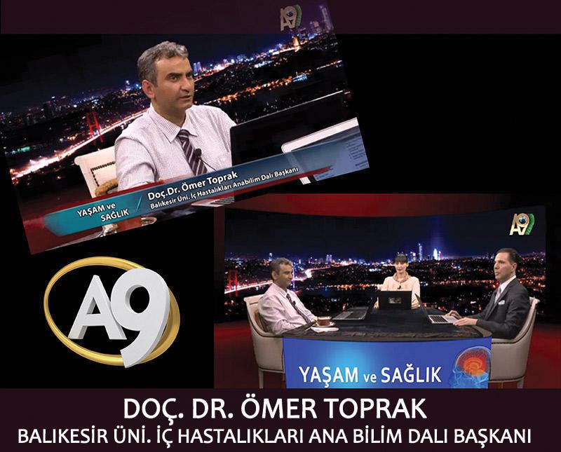 Doç Dr. Ömer Toprak, İç Hastalıkları Uzmanı	  