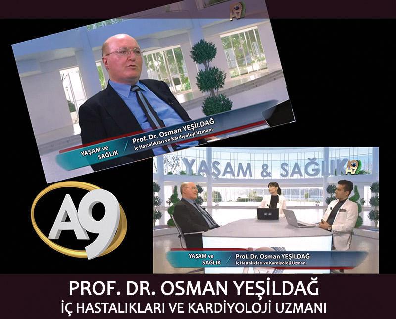 Prof. Dr. Osman Yeşildağ, İç Hastalıkları ve Kardiyoloji Uzmanı 