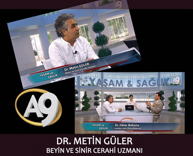Dr. Metin Güler, Beyin ve Sinir Cerrahi Uzmanı	 