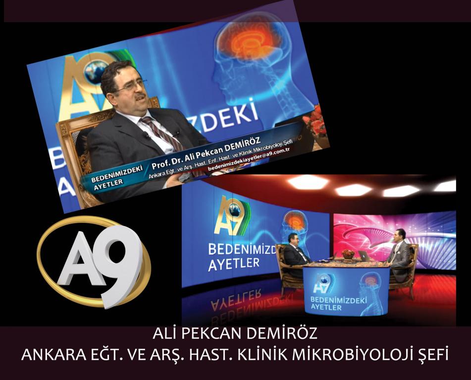 Prof. Dr. Ali Pekcan Demiröz, Ankara Eğt. ve Arş. Hast. Klinik Mikrobiyoloji Şefi	 