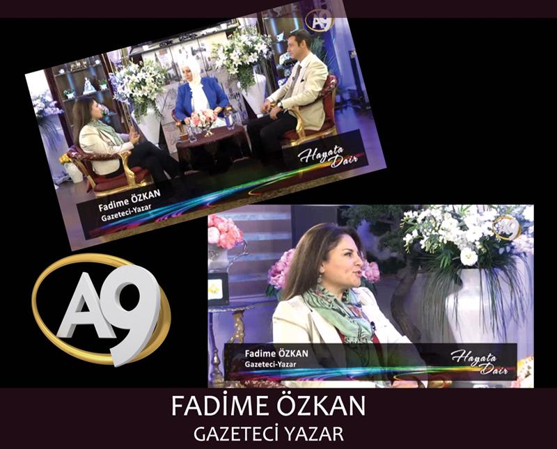 Gazeteci-Yazar Fadime Özkan   
