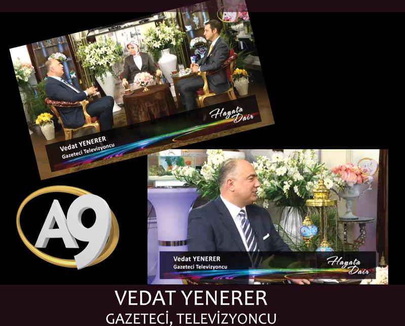 Gazeteci, Televizyoncu Vedat Yenerer 