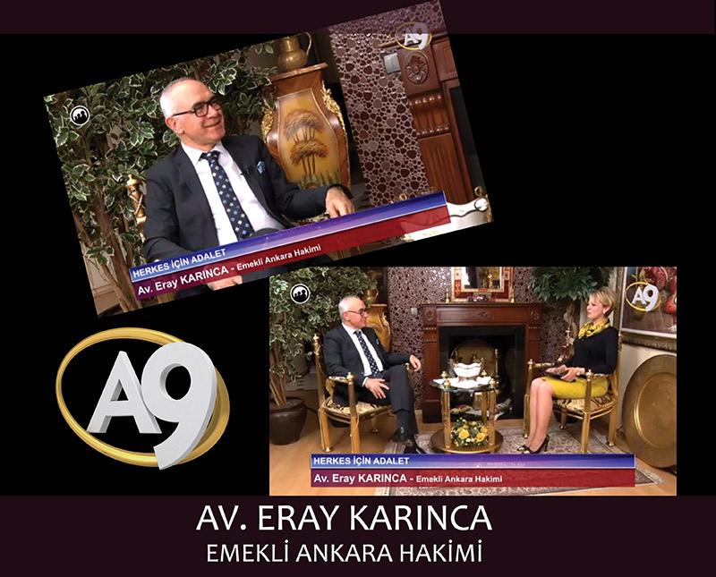 Av. Eray Karınca, Emekli Ankara Hakimi	  