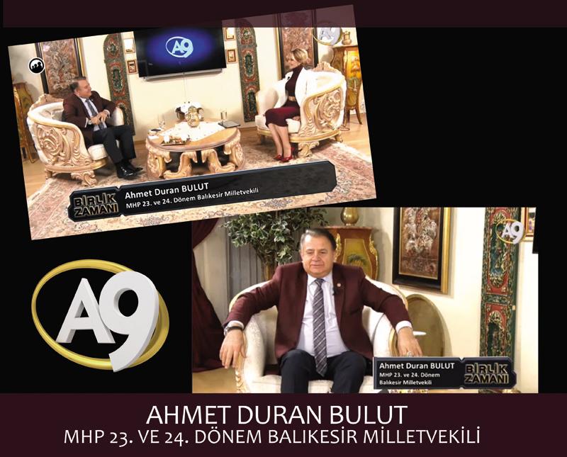 Ahmet Duran Bulut, MHP 23. ve 24. Dönem Balıkesir Milletvekili	