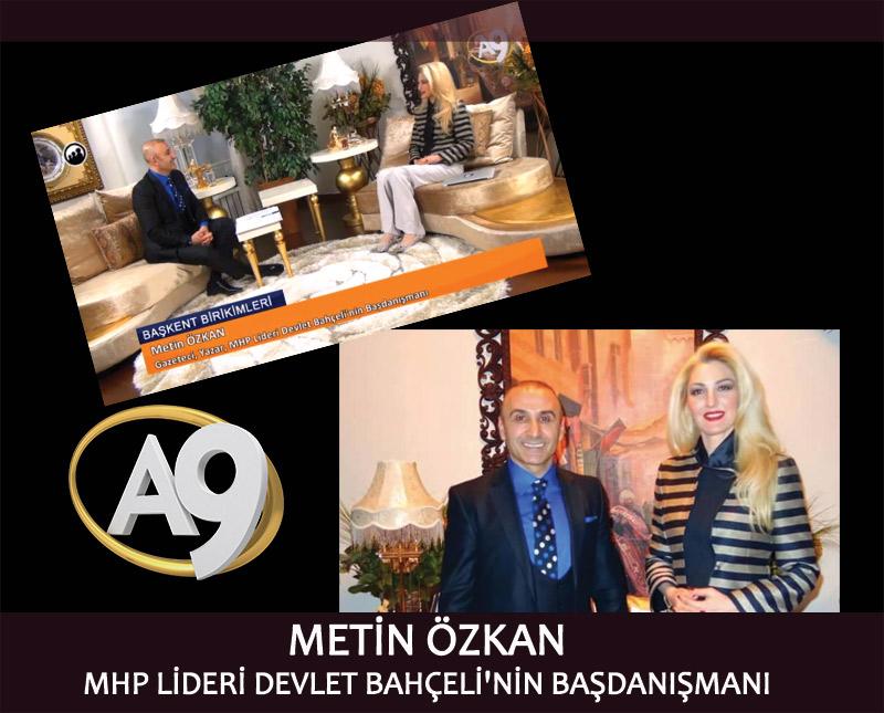 Metin Özkan, Gazeteci, Yazar, MHP Lideri Devlet Bahçeli'nin Başdanışmanı 