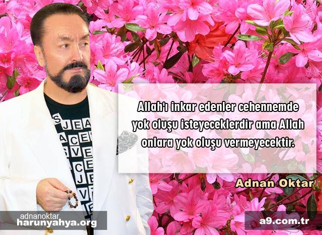 Allah'ı inkar edenler cehennemde yok oluşu isteyeceklerdir ama Allah onlara yok oluşu vermeyecek.