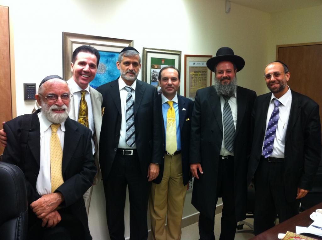 September 12th -13th 2011, Jerusalem – Adnan Oktar's Representatives met Mr. Eli Yishai, Minister of Internal Affairs and the Deputy Prime Minister of Israel, Former Leader of the Shas Party, Rabbi Menashe Zelikha and Rabbi Avraham Haim from Shas Party