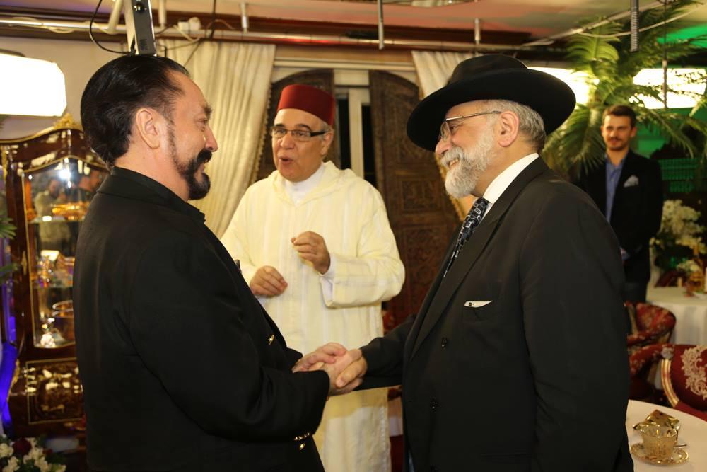 January 13th 2016, Istanbul- Meeting with Rabbi Izhak Dayan, Chief Rabbi of Geneva , Representative of the Conference of European Rabbis to the UN  and Imam Mohammad Azizi (Paris)