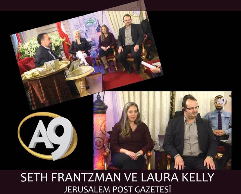 Jerusalem Post gazetesinden Seth Frantzman ve Laura Kelly 	  