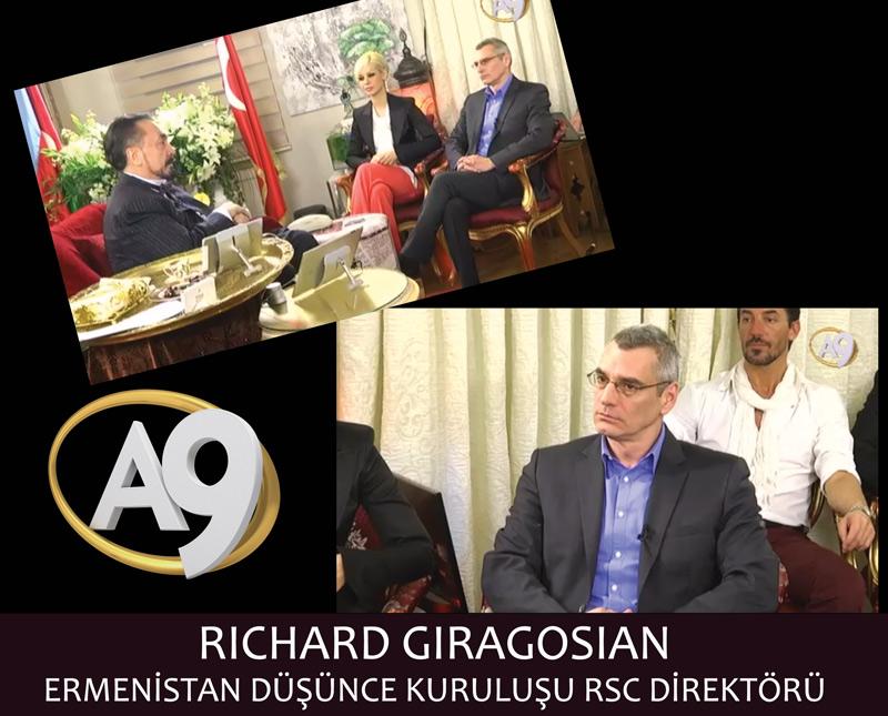 Ermenistan Düşünce Kuruluşu RSC Direktörü Richard Giragosian 	