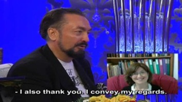 Mr. Adnan Oktar's interview with Ms. Hana Levi Julian, Senior Correspondent of Israel National News on September 21st, 2011