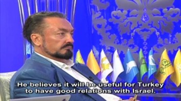 Mr. Adnan Oktar's live conversation with political adviser Prof. Moshe Maoz on A9 TV (22 December 2011; 10:00)