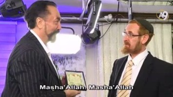 Mr. Adnan Oktar's live conversation with his guests Rabbi Yehuda Glick and Israeli politician Mr. Mendi Safadi (A9TV, July 1st, 2015)