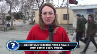 Bize kötülük yapanları Allah'a havale etmek doğru mudur?