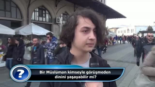 Bir Müslüman hiç kimseyle görüşmeden dinini yaşayabilir mi?