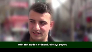 Münafık neden münafık olmayı seçer?