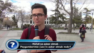 Mehdi’ye asker olmak Peygamberimiz (sav)’e asker olmak mıdır?