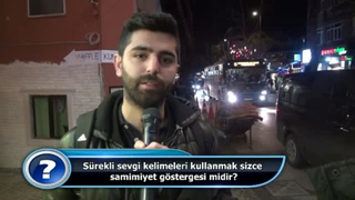 Sürekli sevgi kelimeleri kullanmak sizce sevgi göstergesi midir?