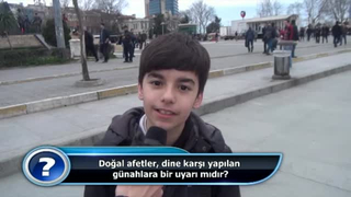 Doğal afetler günahlara karşı bir uyarı mıdır?