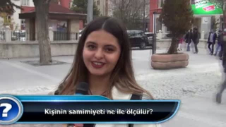 Kişinin samimiyeti neyle ölçülür?