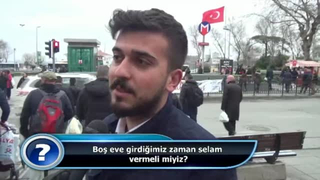 Boş eve girdiğimizde selam vermeli miyiz?