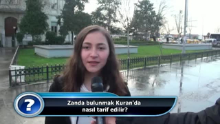 Zanda bulunmak Kuran’da nasıl tarif edilir?