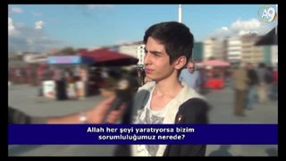 Allah yaratıyorsa sorumluluğumuz nerede? 