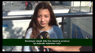 Her insanla aramızı iyi tutmalı mıyız?