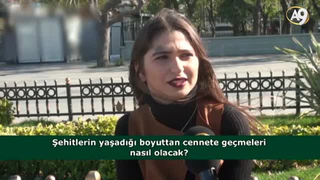 Şehitlerin yaşadıkları boyuttan cennete geçmeleri nasıl olacak? (İzleyici sorusu)