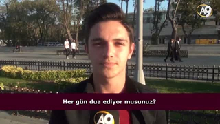 Her gün dua ediyor musunuz? (İzleyici sorusu)