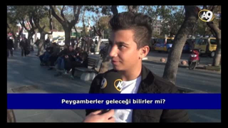 Peygamberler geleceği bilirler mi? (İzleyici sorusu)