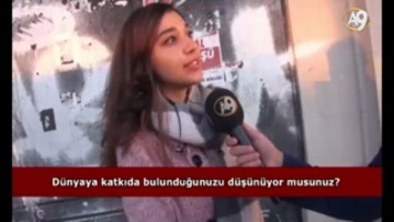 Dünyaya katkıda bulunduğunuzu düşünüyor musunuz? (İzleyici sorusu)