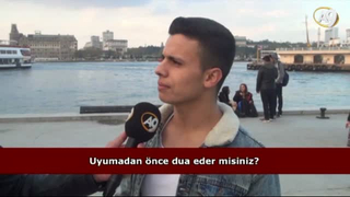 Uyumadan dua eder misiniz?