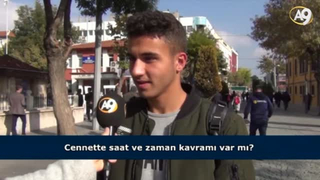 Cennette saat ve zaman kavramı var mı? (İzleyici sorusu)