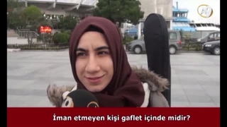 İman etmeyen kişi gaflet içinde midir?