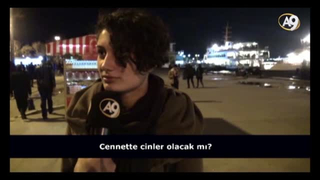 Cennette cinler olacak mı? (İzleyici sorusu)