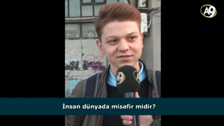 İnsan dünyada misafir midir?