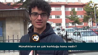 Münafıkların en çok korktuğu konu nedir?