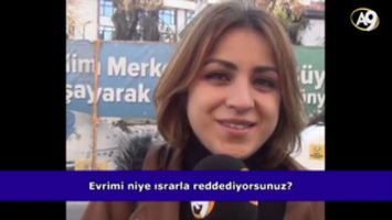 Evrimi neden ısrarla reddediyorsunuz?