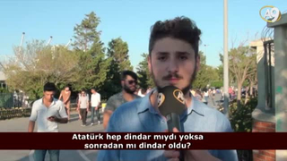 Atatürk hep dindar mıydı yoksa sonradan mı dindar oldu?