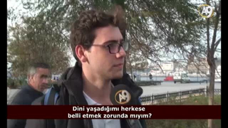 Dini yaşadığımı hekese belli etmek zorunda mıyım?