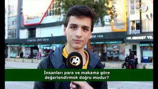 İnsanları para ve makama göre değerlendirmek doğru mudur?