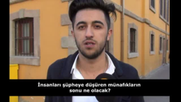 İnsanları şüpheye düşüren münafıkların sonu ne olacak?