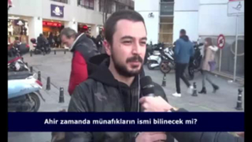 Ahir zamanda münafıkların ismi bilinecek mi?