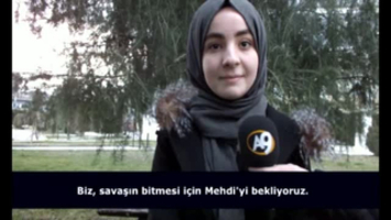 İzleyici: “Biz Filistinliler savaşın bitmesi için Mehdi’yi bekliyoruz”