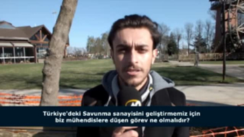 Türkiye'deki savunma sanayisini geliştirmemiz için mühendislere düşen görev nedir?