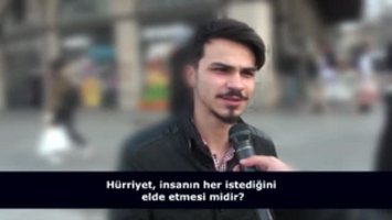 Hürriyet, insanın her istediğini elde etmesi midir?