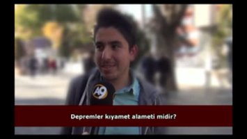 Depremler kıyamet alameti midir?